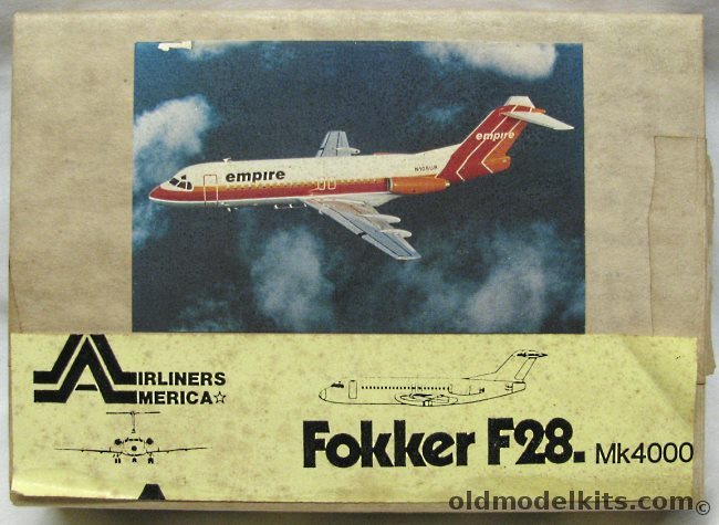 Airliners America 1/144 Fokker F-28 Mk4000 Empire Airlines plastic model kit